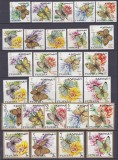 DB1 Fauna Fluturi 1967 Fujeira 27 v. MNH