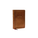 KJV Large Print Reference Bible, Brown Leathersoft, Red Letter, Comfort Print (Sovereign Collection): Holy Bible, King James Version