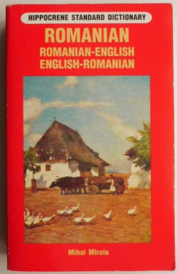 Romanian-English / English-Romanian Dictionary &amp;ndash; Mihai Miroiu foto