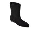 Ghete EPICA negre, 4351286, din piele intoarsa