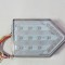 Lampa stop camion cu sticla transparenta LED 12V