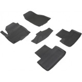 Covorase Cauciuc Premium Stil Tavita Land Rover Evoque I 2011-2018, Fara Miros, Negre