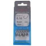 SET PRO FL 8 CARLIGE LEGATE TEXTIL 10CM CU SPIN CARLIG Power Carp Feeder NR 6