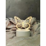 Cumpara ieftin Lampa Decorativa 3D Fluture - 12x13cm