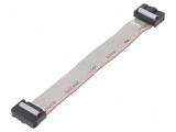 Cablu panglică IDC 1,27mm 0,15m cu conectori