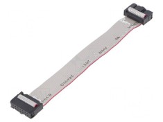 Cablu panglică IDC 1,27mm 0,15m cu conectori