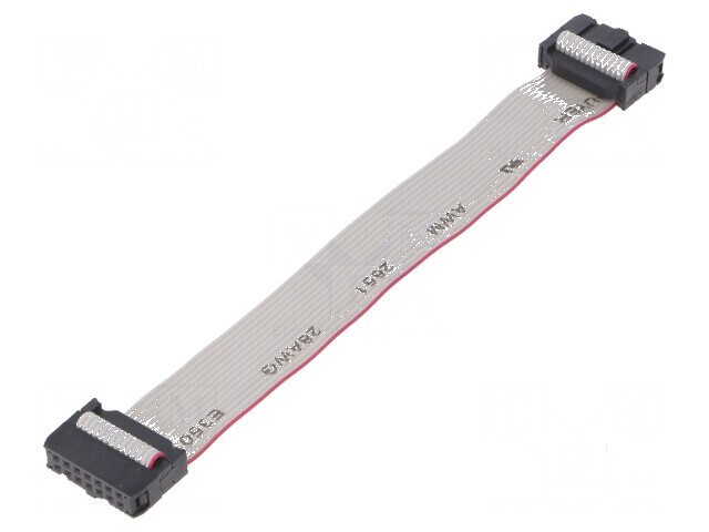 Cablu panglică IDC 1,27mm 0,15m cu conectori