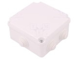 Cutie Conexiuni ELEKTRO-PLAST NASIELSK EP-LUX IP55 Polipropilena Perete Cu Garnituri 108x108x58mm