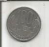 Moneda Romania 100 Lei 1992, Numismatica, Circulata