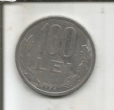 (No4) moneda-ROMANIA- 100 LEI 1992