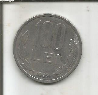(No4) moneda-ROMANIA- 100 LEI 1992 foto