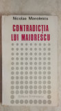 Nicolae Manolescu - Contradictia lui Maiorescu, 1973