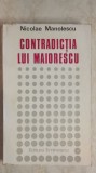Nicolae Manolescu - Contradictia lui Maiorescu, 1973 (vezi detalii pentru livrare in tara)