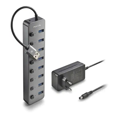 HUB USB 3.0 NGS iHub8 cu 8 porturi si alimentator HUB-IHUB8-NGS foto