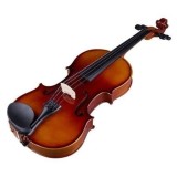 Cumpara ieftin Vioara 3/4 Incepatori, Set Complet cu Arc, Sacaz si Cutie Transport, Maro, Instrument Muzical Clasic