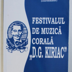 FESTIVALUL DE MUZICA CORALA " D.G. KIRIAC " , coordonator COSTIN ALEXANDRESCU , 2015