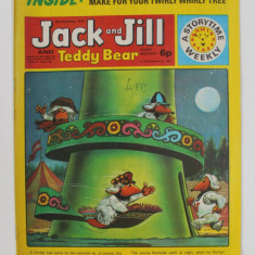 JACK AND JILL AND TEDDY BEAR , `REVISTA CU BENZI DESENATE PENTRU COPII , 9 NOV ., 1974