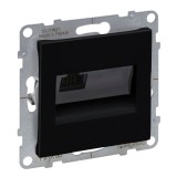 Priza internet Legrand New Suno RJ45 UTP cat. 5E negru