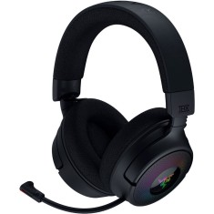 Casti gaming wireless Razer Kraken V4 , iluminare Razer Chroma&trade; RGB, multiplatforma, negru