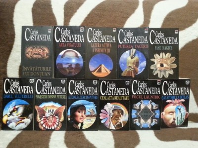 CARLOS CASTANEDA CARTI SAMANISM EDITIE INTEGRALA foto