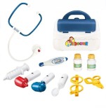Joc de rol-Trusa micului JR Doctor, Plastic, 10 piese