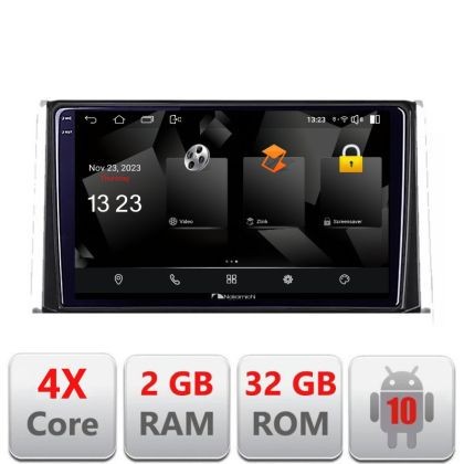 Navigatie Toyota Auris 2017- 5230-AURIS Android Ecran 720P Quad Core 2+32 carplay android auto CarStore Technology