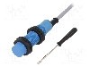 Senzor capacitiv, IP68, cablu 2m, 200mA, SICK - CM18-12NNP-EW1