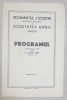 Program Concurs Hipic Oradea 1929, Carte Veche Rara, 9 Pagini - Bibliofilie