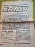 ziarul europa martie 1991 + suplimentul est vest