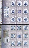 2010 LP 1869 a EMISIUNE COMUNA ROMANIA-PORTUGALIA CERAMICA SET MINICOLI 8+1 MNH, Nestampilat