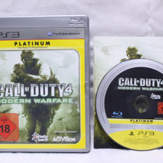 Joc SONY Playstation 3 PS3 - Call of Duty 4 Modern Warfare - limba germana
