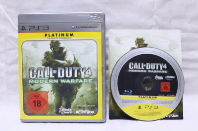 Joc SONY Playstation 3 PS3 - Call of Duty 4 Modern Warfare - limba germana foto