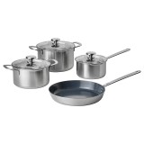 Set oale 7 piese, inox, invelis ceramic antiaderent sol-gel, General