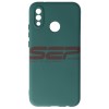 Husa Silicon Huawei P20 Lite Verde Midnight - Protectie Premium