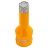 Carota diamantata diametru 12mm, pentru gresie, granit, ceramica, utilizare umeda/uscata, prindere M14, Powermat