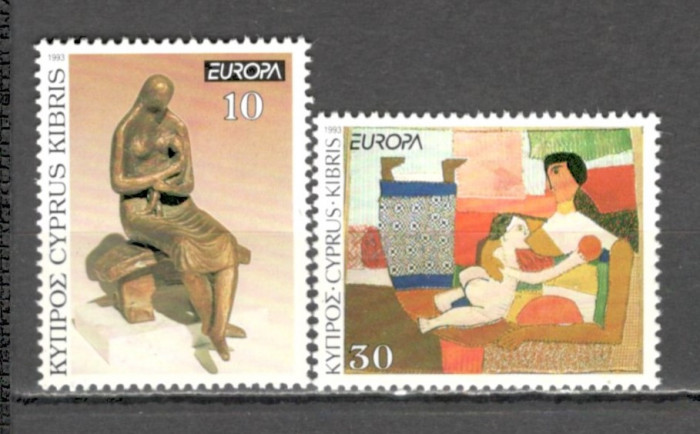 Cipru.1993 EUROPA-Arta contemporana SE.822