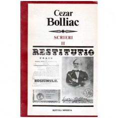 Cezar Bolliac - Scrieri II - Articole literare cronici literare, cronici dramatice, articole politice, arheologie - 103441