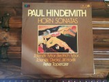 Paul Hindemith &lrm;&ndash; Horn Sonatas (Stare excelenta!), VINIL, Clasica