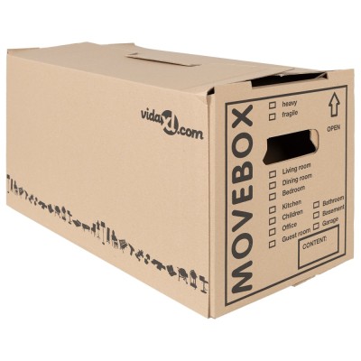 vidaXL Cutii pentru mutare 20 pcs 59 x 31.5 x 31.5 cm Carton foto
