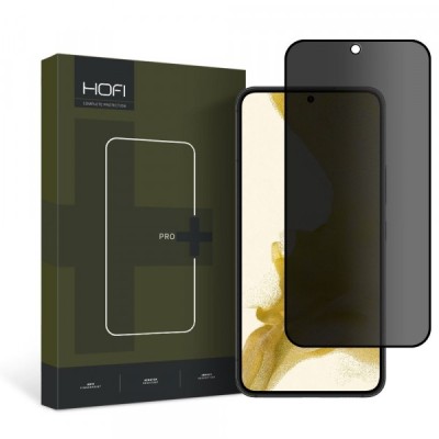 Folie de protectie Ecran Privacy HOFI PRO+ pentru Samsung Galaxy S22 5G S901, Sticla securizata, Full Glue foto