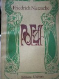 Poezii Nietzsche, Trad. Simion Dănăilă, 1980 - Ediție Originală, Stare Foarte Bună
