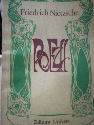 POEZII, Fr. Nietzsche, 1980, trad. Simion Danaila foto