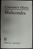 CONSTANTIN OLARIU - MALICONDRA (VERSURI) [editia princeps, 1983]