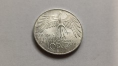 Germania-10 Mark 1972 F- Olimpice de vară, M&uuml;nchen 1972