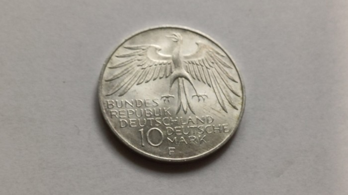 Germania-10 Mark 1972 F- Olimpice de vară, M&uuml;nchen 1972
