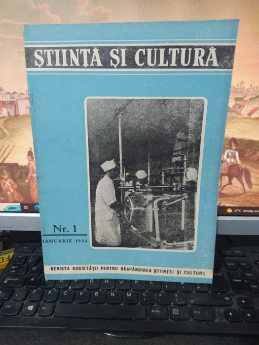 Știință și cultură nr. 1 1954, Cum se realizează un film; Apar stele și azi, 137