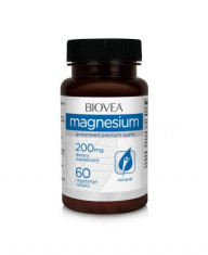 Biovea Magneziu 200mg 60 Pastile foto