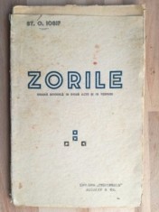 Zorile drama istorica in doua acte si in versuri- St O. Iosif