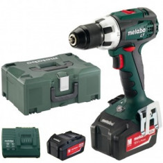 Bormasina cu 2 acumulatori Metabo BS 18 LT, valiza, 4 Ah