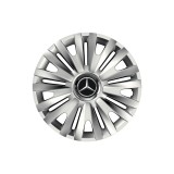 Set 4 capace roti Cu Inel Cromat Royal pentru gama auto Mercedes-Benz, R14